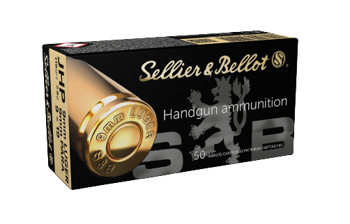 Sellier & Bellot 9MM 115gr JHP 50pk