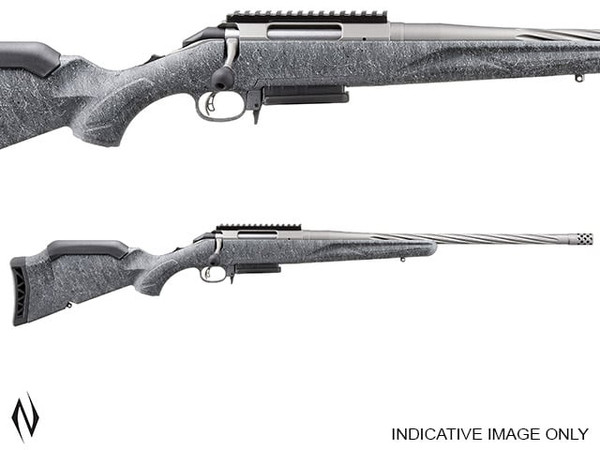 RUGER AMERICAN GEN II STD 6.5 CREEDMOOR GREY 20" + MUZZLE BRAKE 3 SHOT