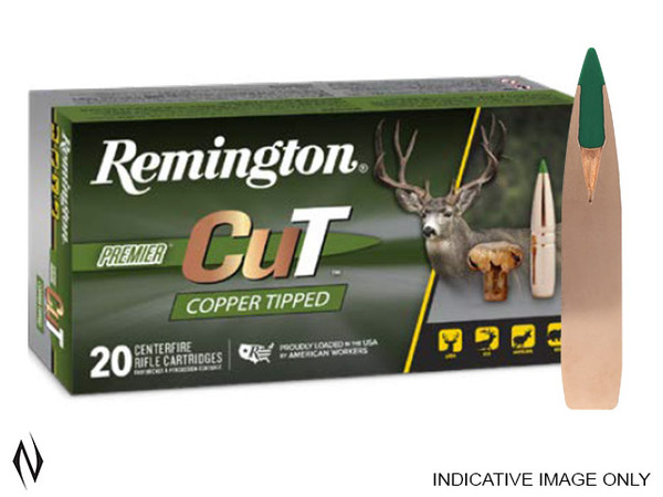 REMINGTON 7MM-08 REM 140GR PREMIER CUT COPPER TIPPED