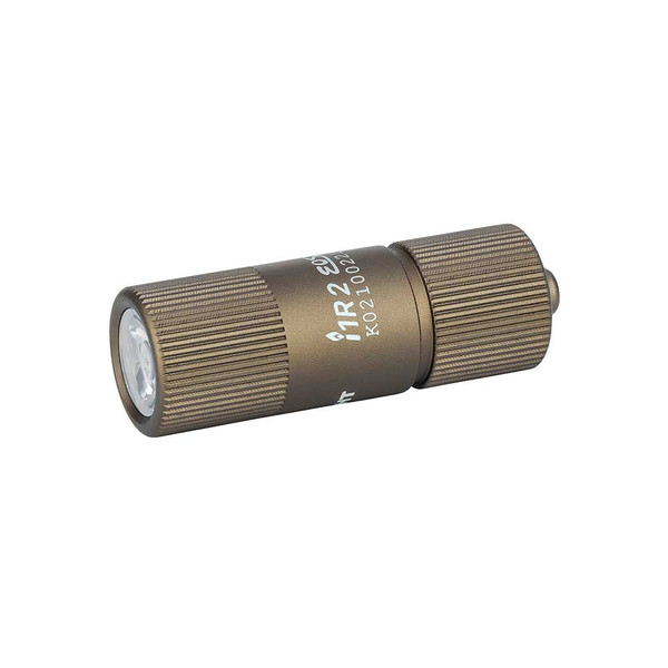 Olight i1R 2 Rechargeable Keychain Light-Desert Tan