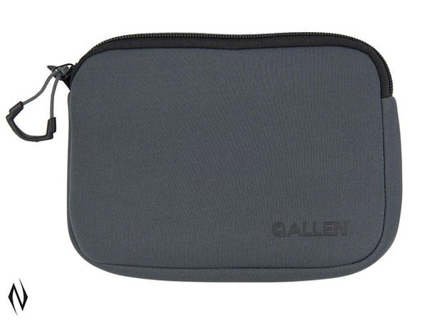 ALLEN PISTOL POUCH COMPACT NEOPRENE BLACK 7"