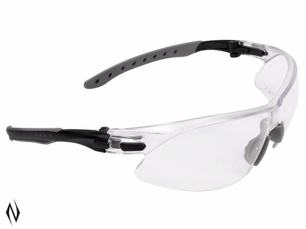 ALLEN ULTRX KEEN SAFETY GLASSES CLEAR LENS