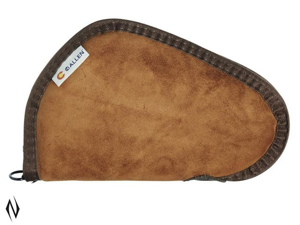 ALLEN HERITAGE SUEDE CASE BROWN 8"