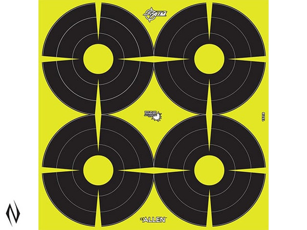 ALLEN EZ AIM SPLASH 12 X 12 4 SPOT TARGET 12PK