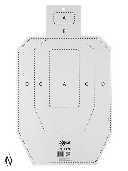 ALLEN EZ AIM COROPLAST IPSC SILHOUETTE TARGET 18X30