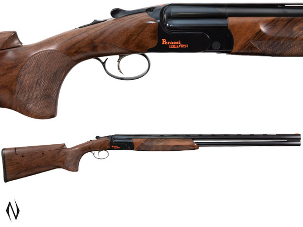 PERAZZI HT SKEET 12G 73CM BLUED WITH ORANGE WRITING ADJ STOCK MC BOTH BARRELS