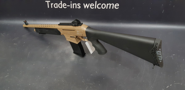 Adler B230 12G 20" Tactical FDE Straight Pull Shotgun 5 Shot DM Ex-Demo AT169