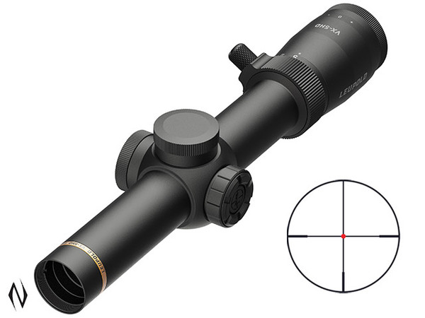 LEUPOLD VX-5HD GEN2 1-5X24 30MM ILLUM CDS-SZL2 FIREDOT 4 M