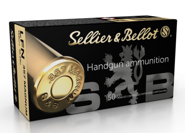 Sellier & Bellot 357MAG 158gr LFN Western Act- 1000 ROUNDS