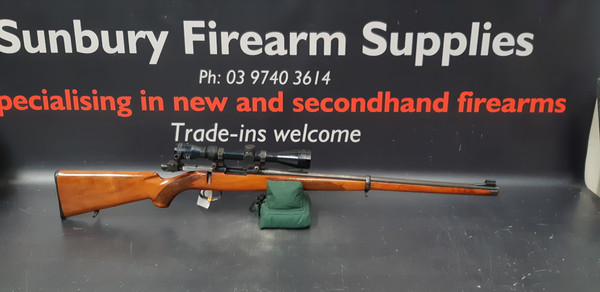 Sako L461 Vixen .222REM + Scope 3-9x40 S/H AU218