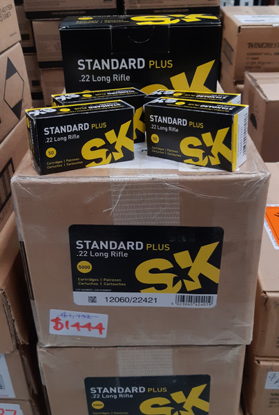 SK 22LR 40gr Standard Plus - BULK 5000 SK 22LR 40gr Standard Plus - BULK 5000
