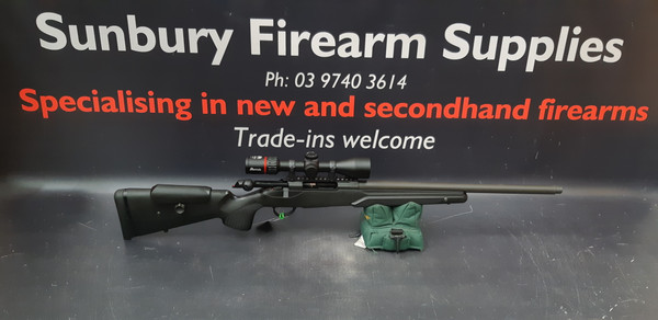 Tikka T3x Tactical 308WIN 20" Ex-Demo (no Muzzle cap) + Burris Scope AV110