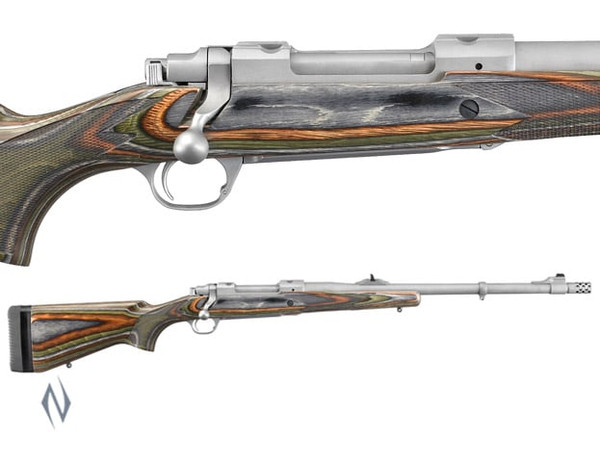 RUGER 77 HAWKEYE GUIDE GUN STAINLESS 20"