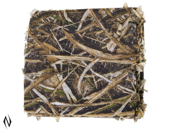 ALLEN VANISH OMNITEX 3D LEAFY BLIND FABRIC 12FT X 56" SHADOW GRASS CAMO