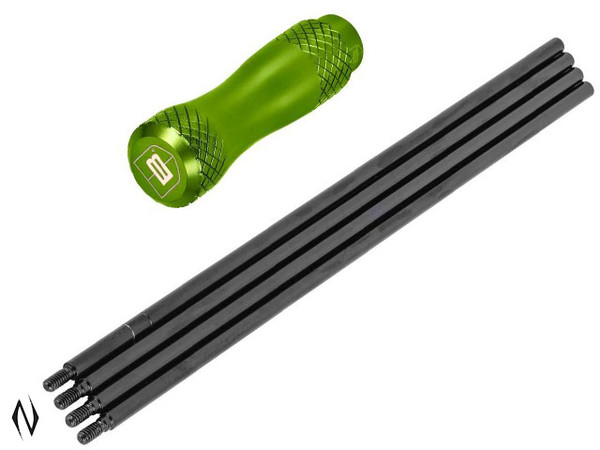 BREAKTHROUGH 4 PCE CLEANING ROD 40" ALUMINIUM HANDLE