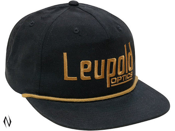 LEUPOLD OPTICS RETRO ROPER CAP BLACK