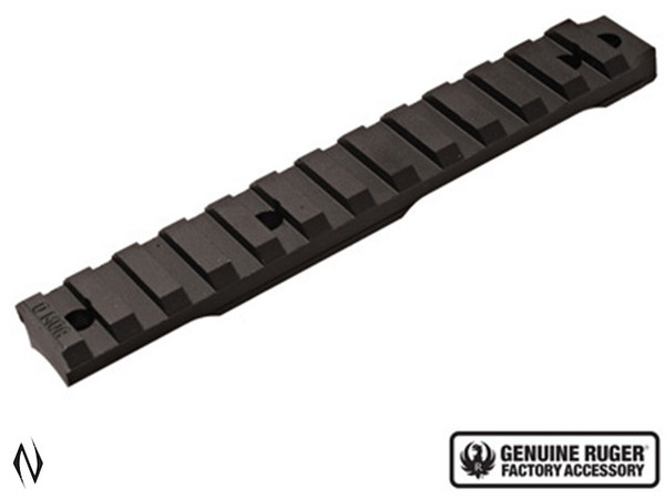 RUGER PRECISION RIMFIRE 0 MOA PICATINNY RAIL WITH SCREWS