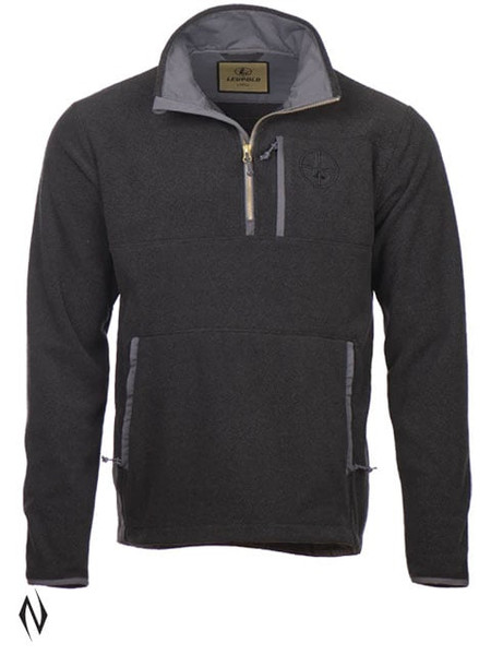 LEUPOLD MAKE READY 1/4 ZIP FLEECE IRON GREY LARGE