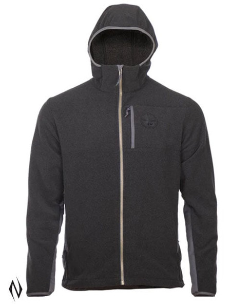 LEUPOLD MAKE READY FULL ZIP FLEECE IRON GREY MEDIUM