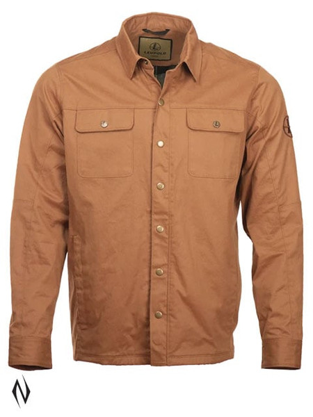 LEUPOLD CANVAS FIELD JACKET BUCKSIN XX-LARGE