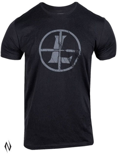 LEUPOLD DISTRESSED RETICLE TEE BLACK XL