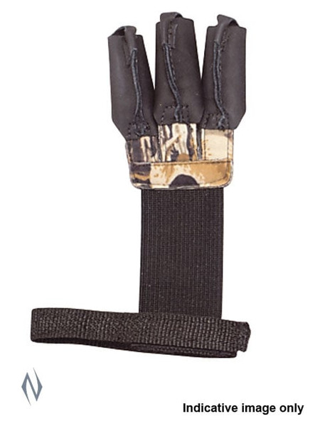 ALLEN SADDLECLOTH 3 FINGER GLOVES MED