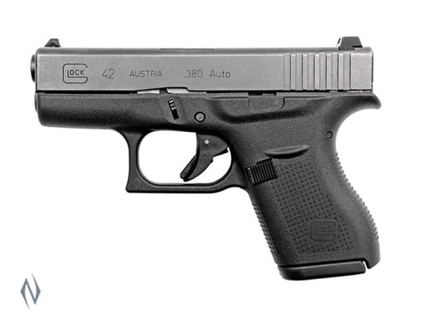 GLOCK 42 .380 AUTO SUBCOMPACT 6 SHOT 82MM