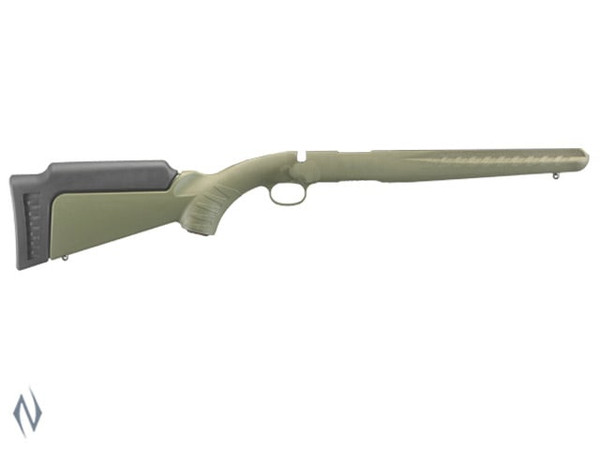 RUGER AMERICAN RIMFIRE STOCK ASSEMBLY 22WMR OD GREEN