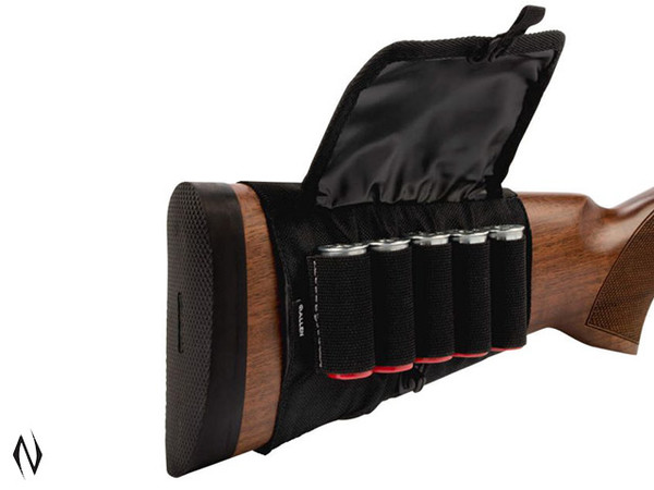 ALLEN SHOTGUN BUTT STOCK SHELL HOLDER CAMO + COVER 5 RND