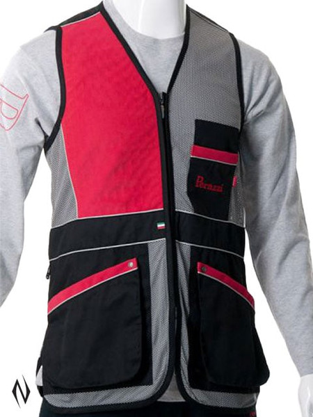 PERAZZI TEKNO SHOOTING VEST BLACK SIZE 56