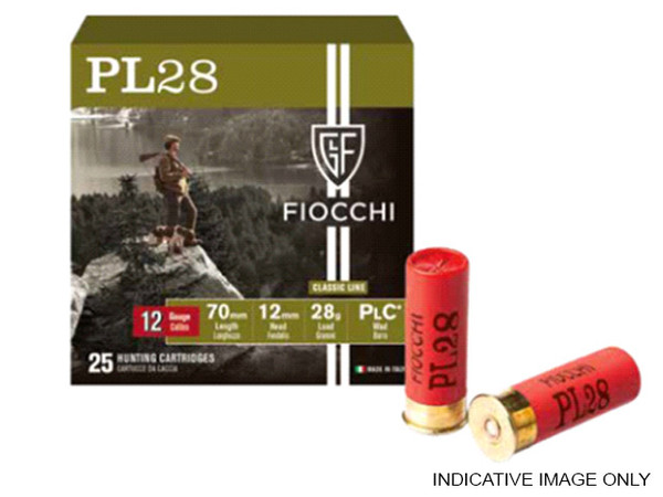 FIOCCHI PL 28G 2.5" 17GR 5 1312FPS