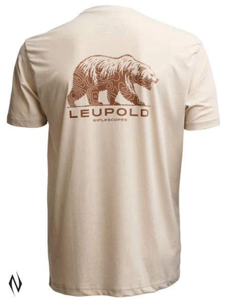 LEUPOLD BEAR TEE SAND XX-LARGE