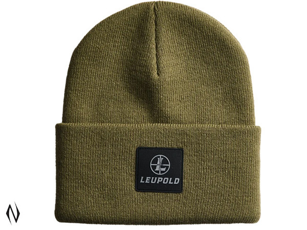 LEUPOLD CUFFED BEANIE ASH GREEN