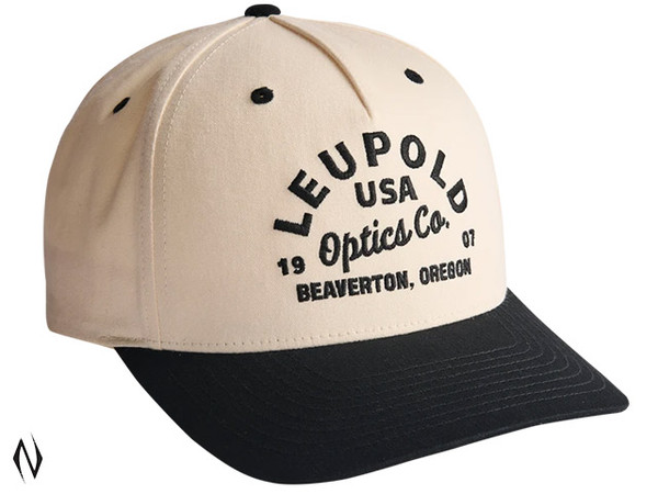 LEUPOLD LOC TWILL TRUCKER HAT BLACK