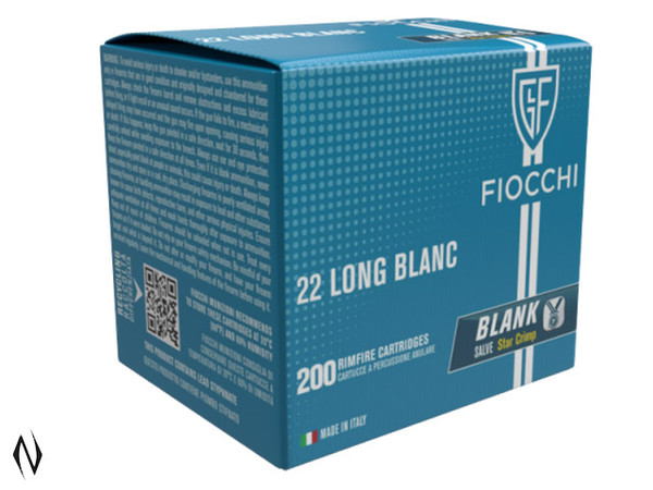 FIOCCHI 22LR SALVE BLANK HUMANE 200 PK
