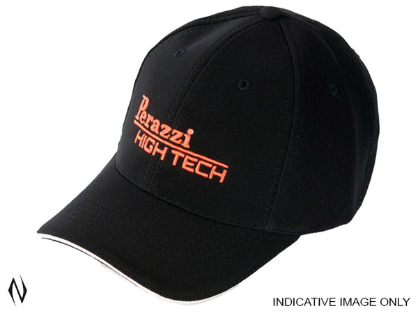 PERAZZI HIGH TECH CAP BLACK RED