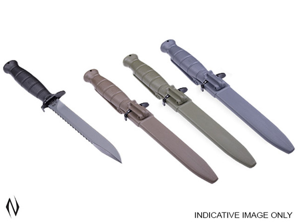 GLOCK FIELD KNIFE BATTLE FIELD GREEN SAW BACK