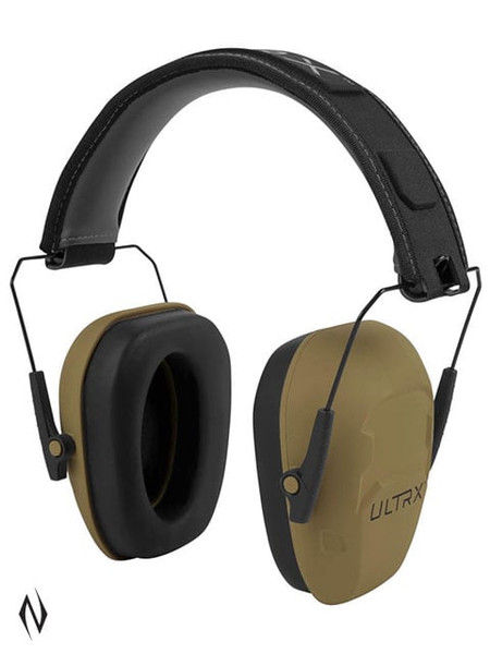 ALLEN ULTRX SHIELD PASSIVE EAR MUFF FDE 23NRR