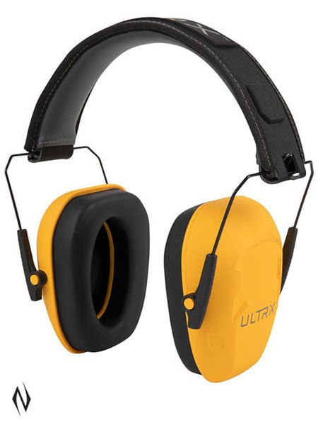 ALLEN ULTRX SHIELD PASSIVE EAR MUFF YELLOW 23NRR