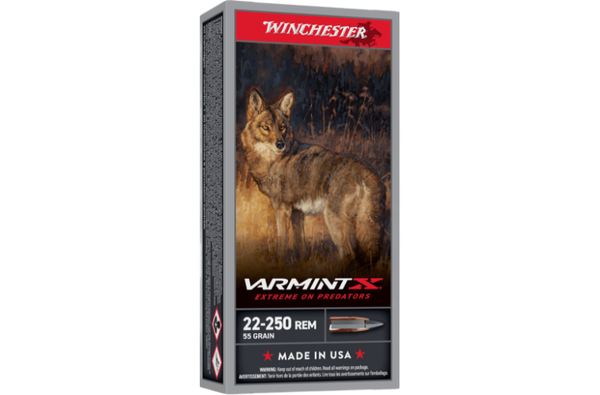 Winchester Varmint X 22-250REM 55gr PT