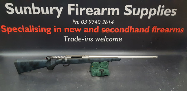 Tikka T3x Lite Polyfade Hexagon Black Rock Camo Stainless 308WIN 22.4in D18 AI085