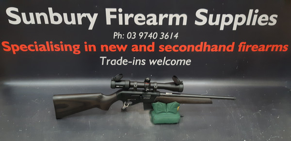 CZ 515 Compact Laminate .22WMR AV217 Simmons 4-16x4 Scope Package A-398