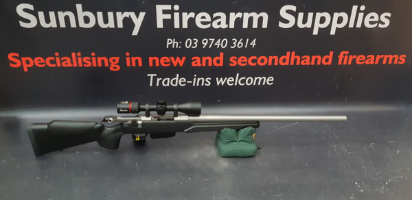 Tikka T3x Varmint Stainless 223rem + Scope S/H AV331