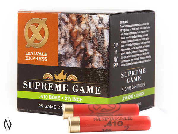 LYALVALE EXPRESS SUPREME GAME 410G 2.5" 4