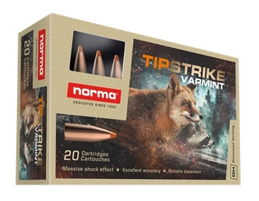 Norma 243WIN 76gr Tipstrike Varmint Bulk 200 Rounds