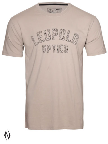 LEUPOLD OPTICS ARCH TEE QUICKSAND MEDIUM