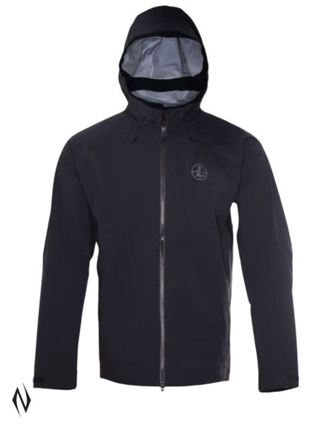 LEUPOLD STORM WARDEN RAIN JACKET BLACK XXX-LARGE
