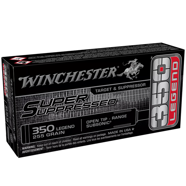 Winchester Super Suppressed 350 Legend 255gr OT