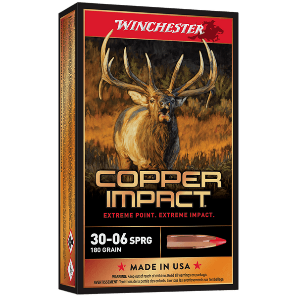 Winchester Copper Impact LF 30-06SPR 180gr XP Bulk 200 Rounds