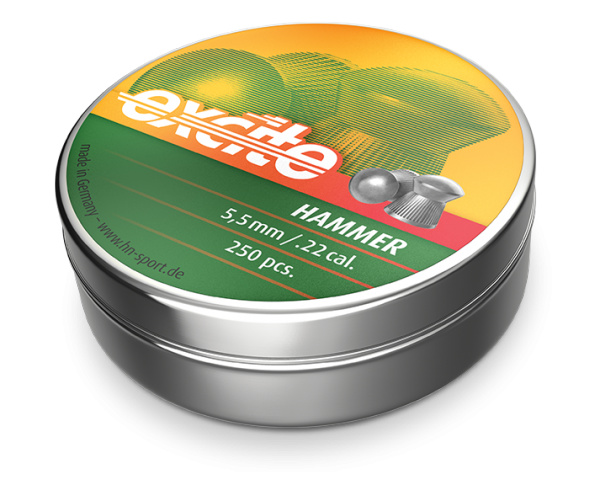 HN Excite Hammer .22 5.5mm 14.66gr 250 Tin